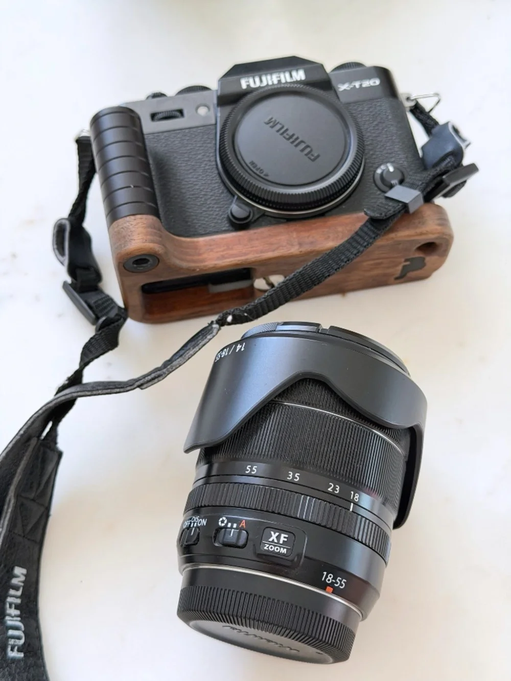 Fujifilm XT-20 Mirrorless Camera Body + 18-55mm Lens Bundle, incl Accessories